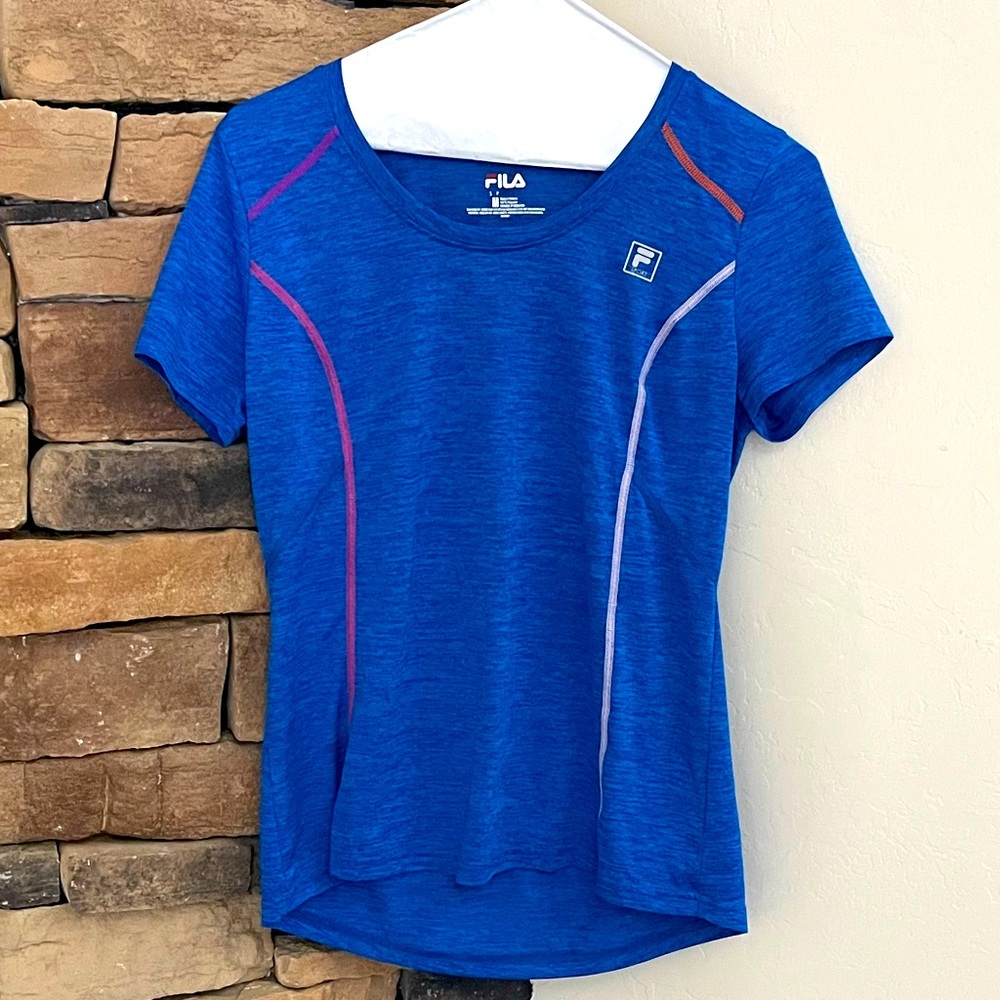 Blue Workout Shirt